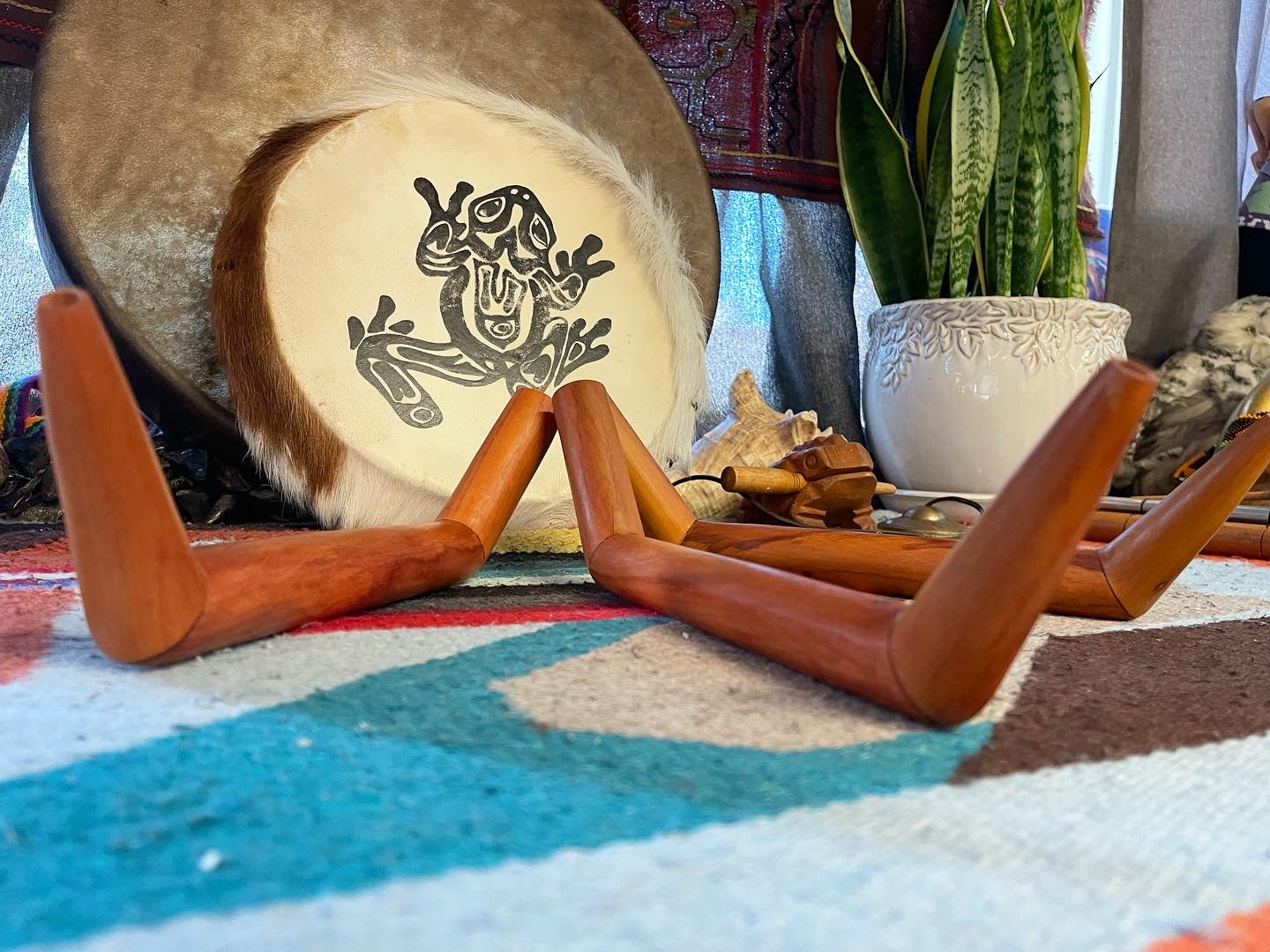 Wooden Tepi's from Brazil
