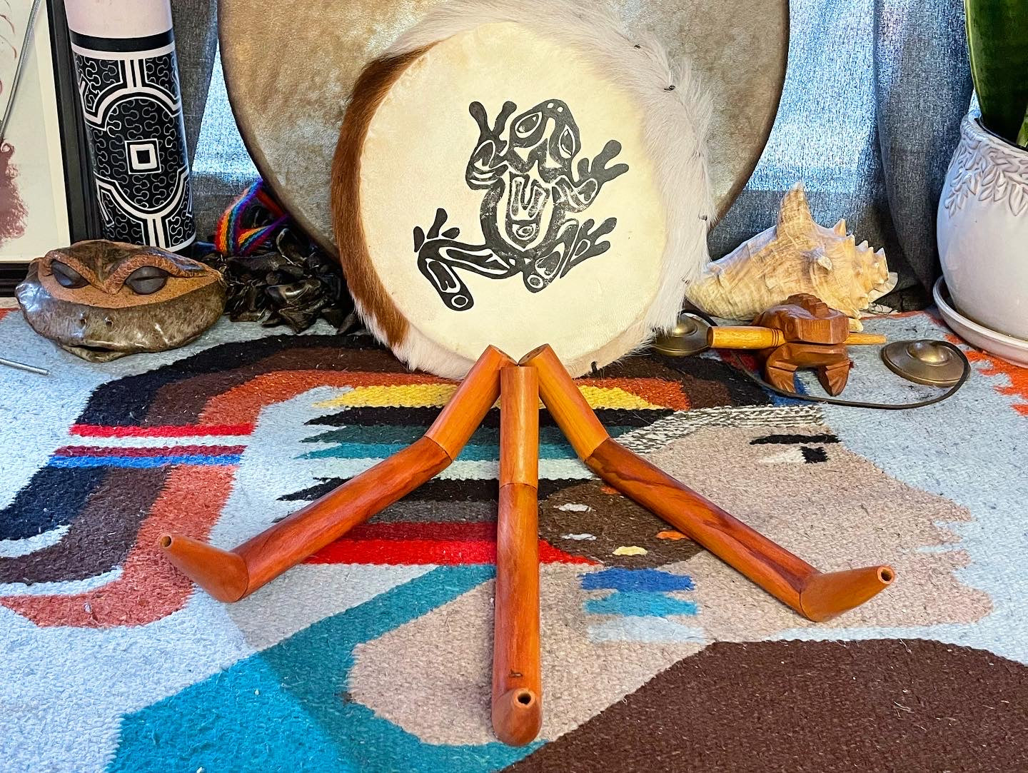Wooden Tepi's from Brazil